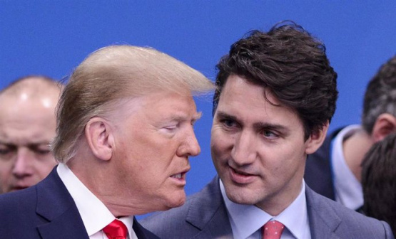 Trudeau y Trump se reúnen tras la amenaza de aranceles del 25 % a México y Canadá